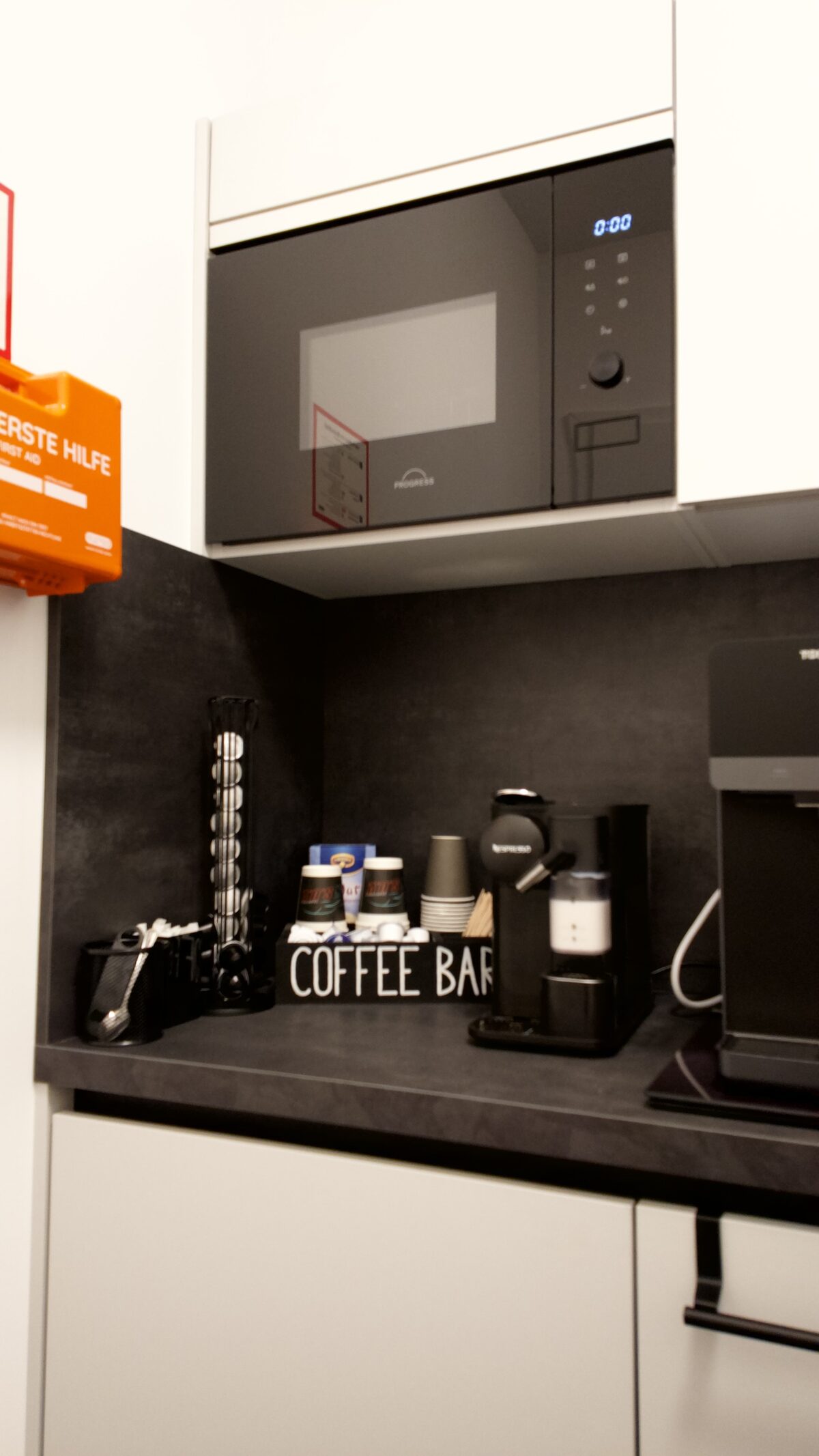 Kaffeebar der Fahrschule S.U.V. für Schülerinnen und Schüler